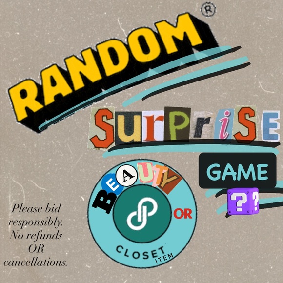 Brand Shown Live Other - R•S•G Random Surprise Game 1️⃣Mystery Item